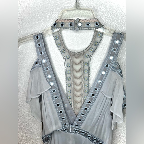 NWT Revolve Thurley “Atlantis Rises” Dress Gown Baby Blue Fairytail Size 6 XS - Picture 10 of 17